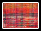 1910
Wallhanging
Handwoven Rag, Overdyed