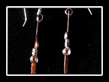 Copper Dangle 1
Hammered Copper with sterling silver plated accent