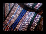 Emerald & Blue
Scarf
Handwoven Rayon Chenille, and Tencel
74