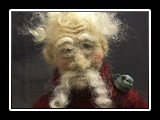 Toivo (closeup)
Hand-dyed, Handfelted Wool