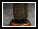 Glaze App G.  G. Matte Black (O) (SG146); Swiss Choc (B) (SG150) 2/3; Harmon (D) (SG155) 1/4; Option: Matte Black (O) (SG146) on lip.