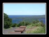 Scene from Brockway Mountain Drive, Copper Harbor MI